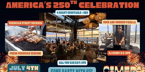 4th of July Rooftop Fiesta at Cimera