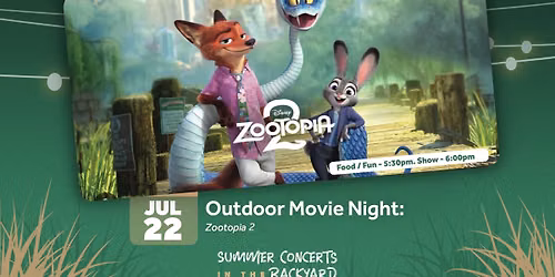 Family Movie Night in the Backyard