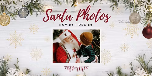 Santa Photos at Kent Station Santa House