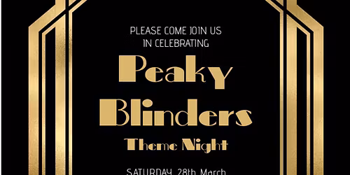 Peaky Blinders Night