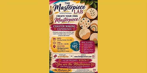 The Masterpiece Lab: Coaster Making