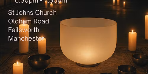 Candlelit Soundbath with Guided Meditation 