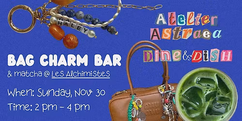 Bag Charm Bar @ Les Alchimistes MTL