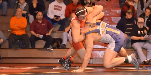 Parking Edinboro Fighting Scots at Rider Broncs Wrestling