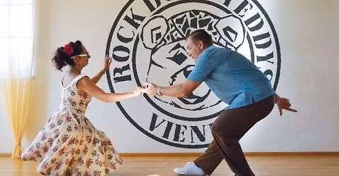 8er Schritt Boogie Woogie Workshop f\u00fcr Einsteiger\/leicht fortgeschrittene Paare mit Edith & Andreas