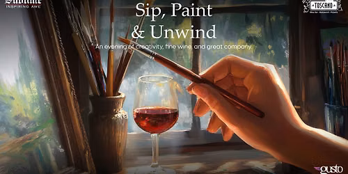 Sip, Paint & Unwind \u2013 An Evening of Art and Wine
