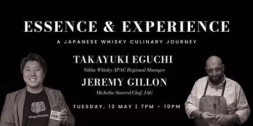 Nikka Whisky Pairing Dinner with Chef Jeremy Gillon