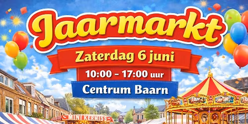 Jaarmarkt centrum Baarn