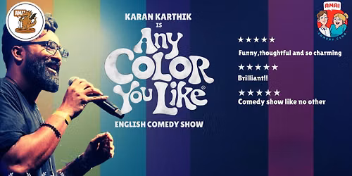 Karan Karthik - Any Colour you Like (ENG)