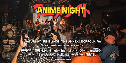 Anime Night at The Annex (18+)