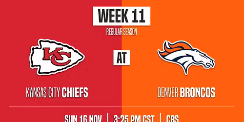 Kansas City Chiefs vs Denver Broncos