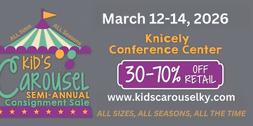 Kids Carousel Consignment Event