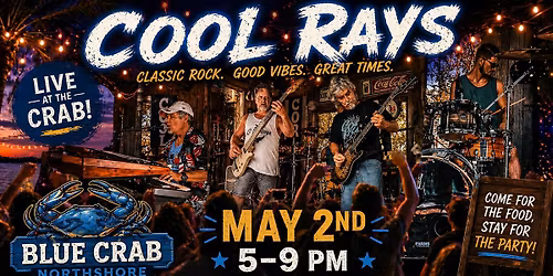 The Return of Cool Rays to the Blue Crab!!