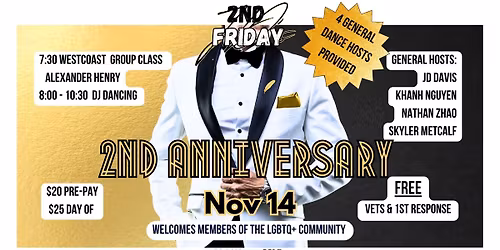 2nd Friday - November 14