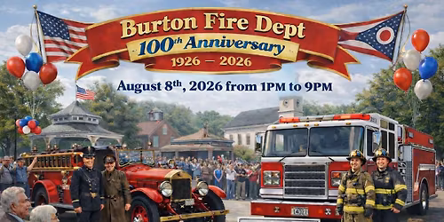 Burton Fire Deparment Centennial raffle
