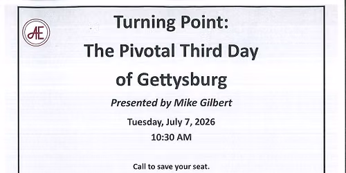 Turning Point: The pivotal Third Day of Gettysburg