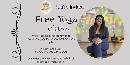 INVITATION - FREE YOGA CLASS