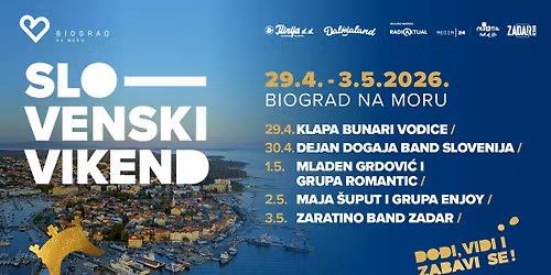 SLOVENSKI VIKEND 2026., Biograd na Moru