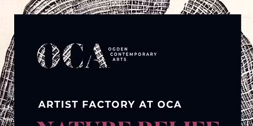 Second Saturday: Nature Relief Prints with Rebecca Pletsch