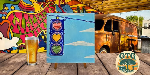 Traffic Lights Paint & Sip - Giving Tree Garage