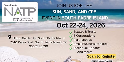 SUN - SAND - SEA & CPE