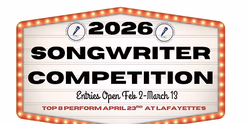 MSA Songwriter Competition 2026!