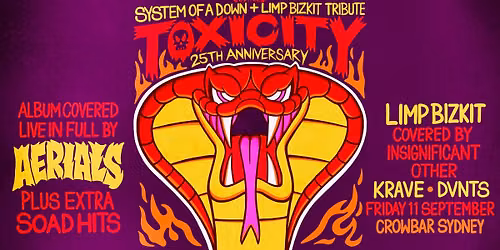 System of a Down and Limp Bizkit tribute at Crowbar