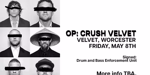 NOISE ENFORCEMENT Presents - CRUSH VELVET