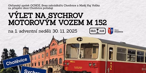 V\u00fdlet motorov\u00fdm vozem M 152 na Sychrov