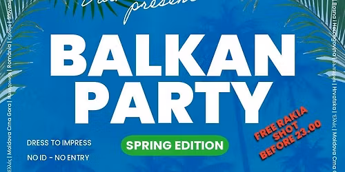 BALKAN Party BRISTOL - Spring Party