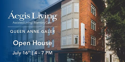 Open House at Aegis Living Queen Anne Galer
