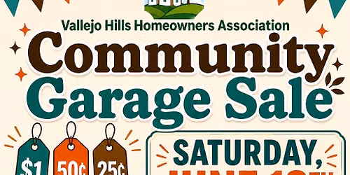 Vallejo Hills Community Garage Sale 