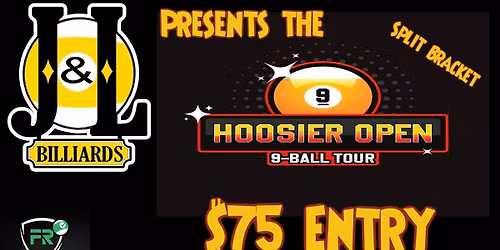 Hoosier Open 9-Ball Tour Season 10 Stop 1