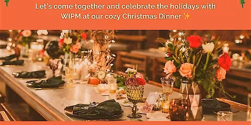 WIPM Munich Christmas Dinner \u2013 Join Us on December 16th! \u2728