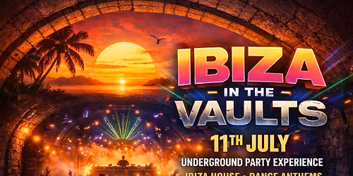 Ibiza In The Vaults @ Cafe Rene 11th July. Ollyarto + Friends