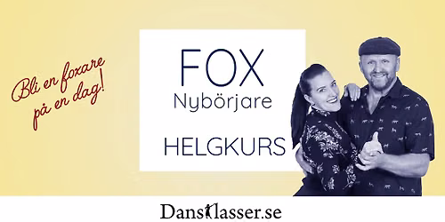 Svensk Fox Nyb\u00f6rjare\/Grund | 1 Dagskurs