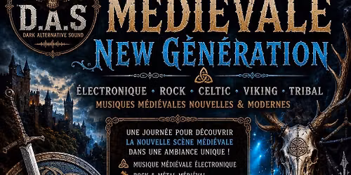 Journ\u00e9e Porte Ouverte sur la nouvelle Sc\u00e8ne Musicale M\u00e9di\u00e9vale New Generation Dimanche 30 Ao\u00fbt