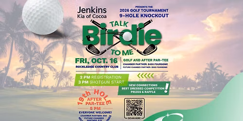 Talk Birdie to Me Golf Tournament