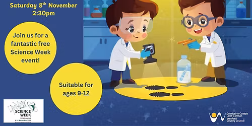 Science Week CSI workshop with Emma