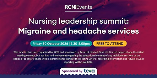 Nursing leadership summit: Migraine and headache