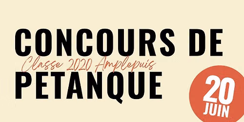 CONCOURS DE P\u00c9TANQUE