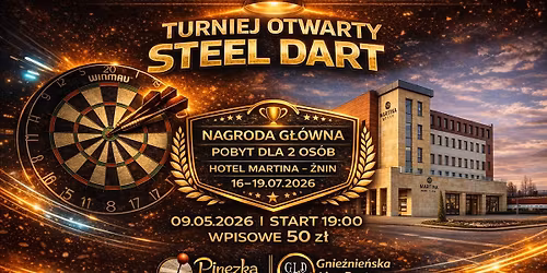 \ud83c\udfaf Turniej Otwarty Steel Dart \u2013 Pinezka Gniezno