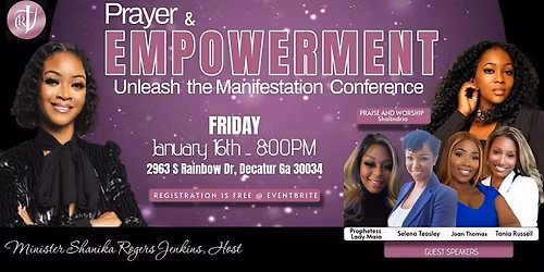 Prayer & Empowerment Unleash the Manifestation Conference 2026