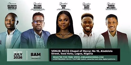 PITCH 2026 (Nigeria's Unique Multipurpose Conference, Job & Business Fair)