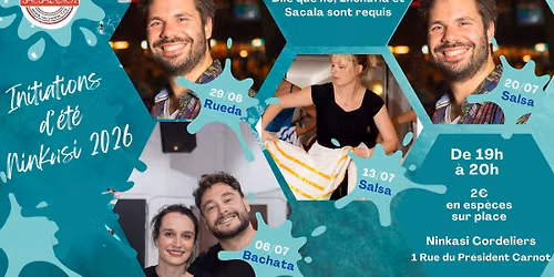 Initiation d'\u00e9t\u00e9 Salsaddict - Salsa cubaine
