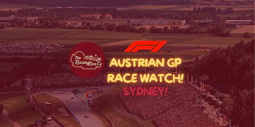 AUSTRIAN GP RACE WATCH!