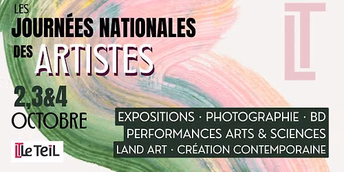 \ud83c\udfa8 Journ\u00e9es nationales des artistes 2026 \u2013 Le Teil