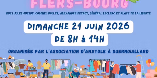 Brocante Festive de Flers Bourg !