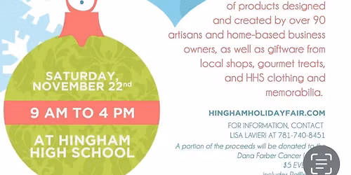 Hingham HS Holiday Fair