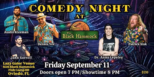 Comedy Night at Black Hammock (Oviedo, FL)